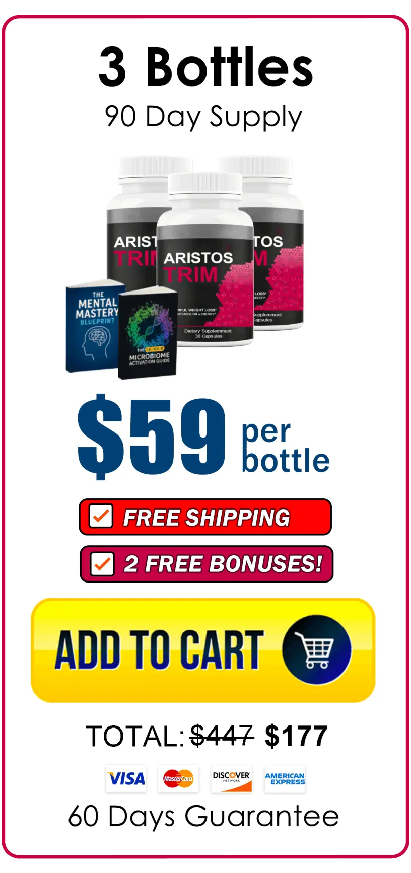 Order Aristos Trim 3 Bottles